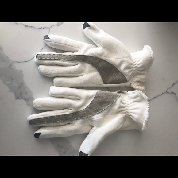 Lot of 2 Ivory ISOTONER Gloves with Smart Touch - Picture 10 of 13